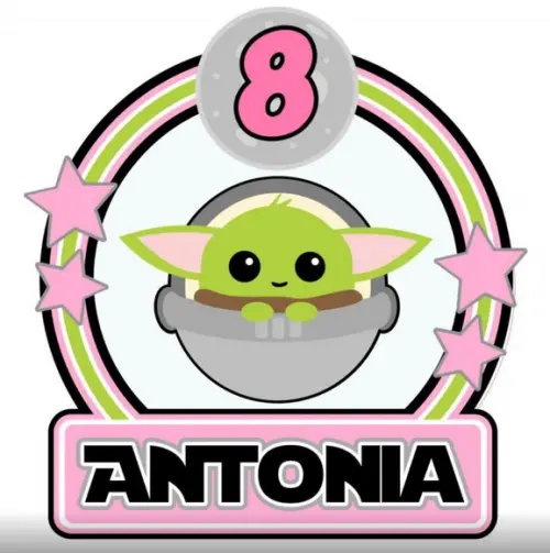 Topo de Bolo Star Wars