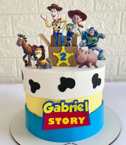 Topo de Bolo Toy Story