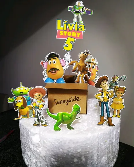 Topo de Bolo Toy Story