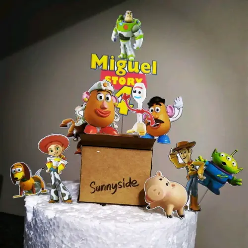 Topo de Bolo Toy Story