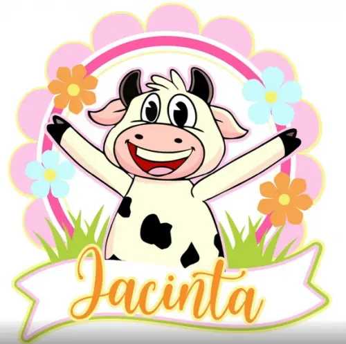 Topo de Bolo Vaquinha