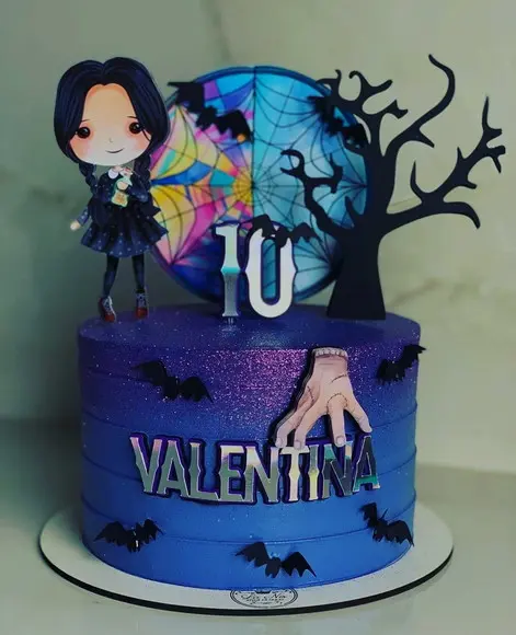 Topo de Bolo Wandinha