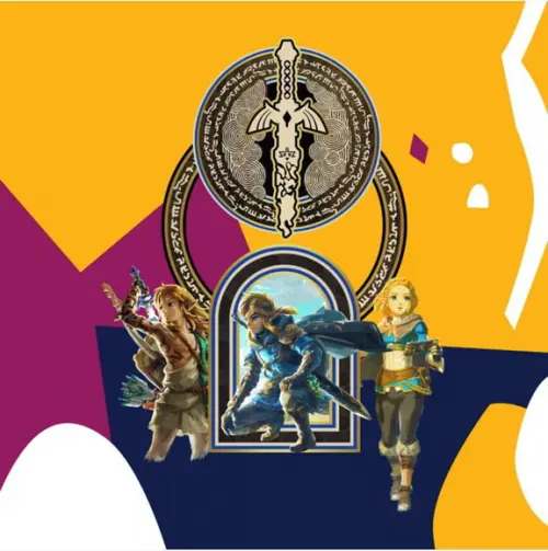 Topo de Bolo Zelda