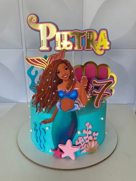 Topo de Bolo Ariel