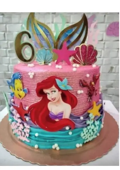 Topo de Bolo Ariel