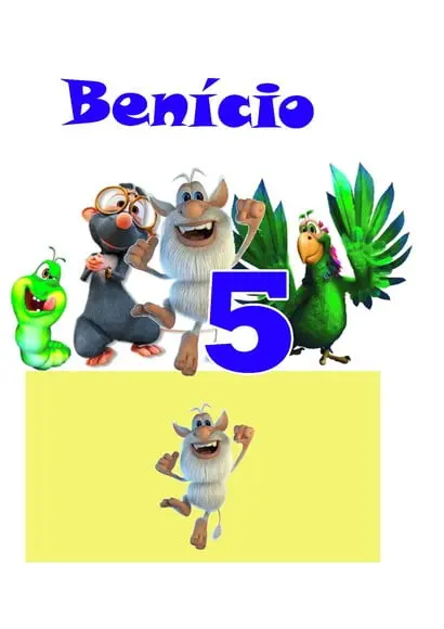 Topo de Bolo Baabo