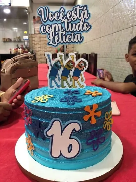 Topo de Bolo Bob Esponja