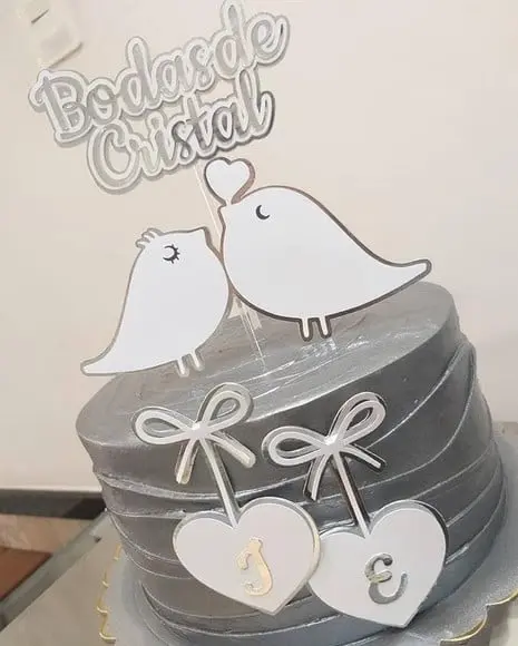 Topo de Bolo Bodas