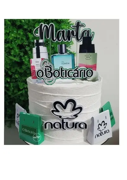 Topo de Bolo Boticario