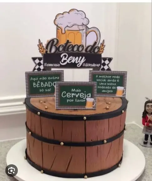 Topo de Bolo Boteco