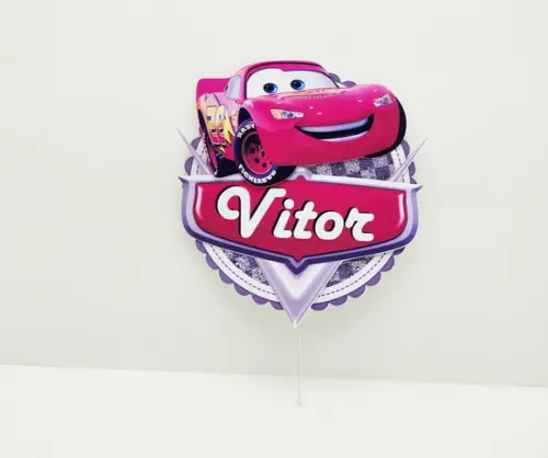 Topo de Bolo Carros