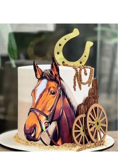 Topo de Bolo Cavalo