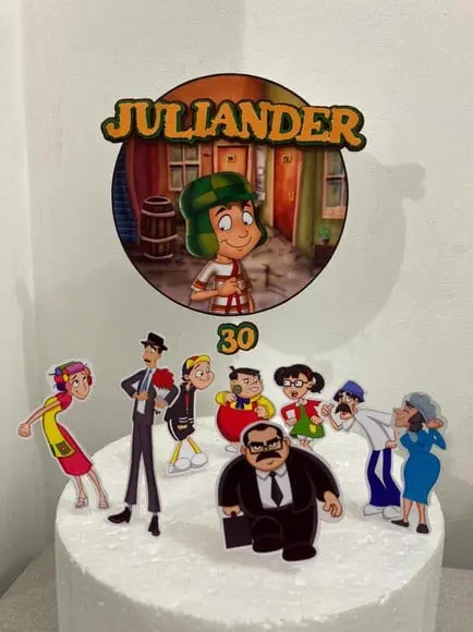 Topo de Bolo Chaves