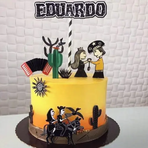 Topo de Bolo Cordel