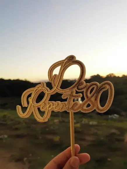 Topo de Bolo de Repente 30