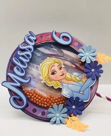 Topo de Bolo Frozen
