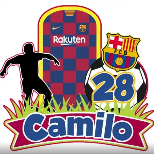 Topo de Bolo Futebol