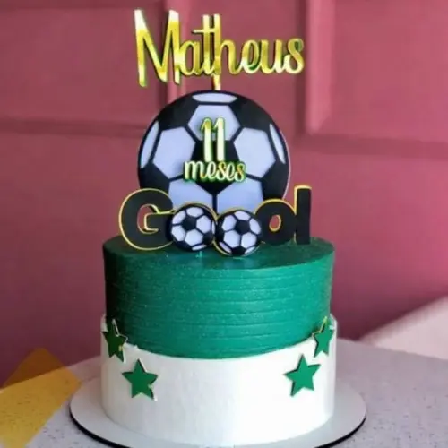 Topo de Bolo Futebol