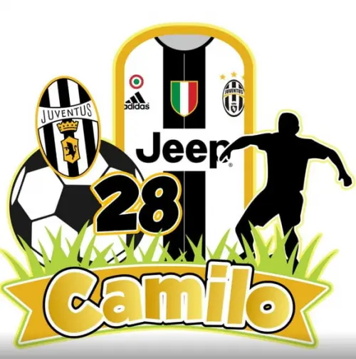 Topo de Bolo Futebol