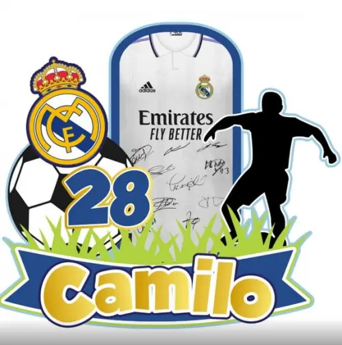 Topo de Bolo Futebol