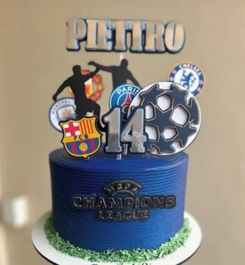 Topo de Bolo Futebol