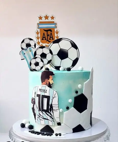 Topo de Bolo Futebol