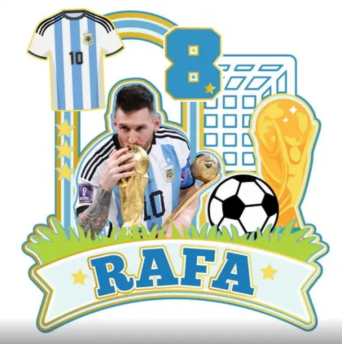 Topo de Bolo Futebol