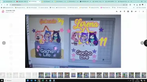 Topo de Bolo Gacha Life