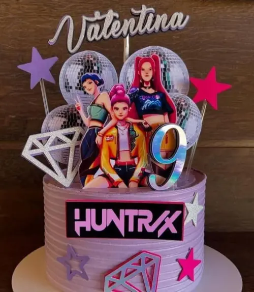 Topo de Bolo Kpop