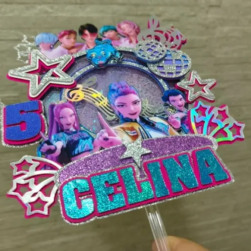 Topo de Bolo Kpop