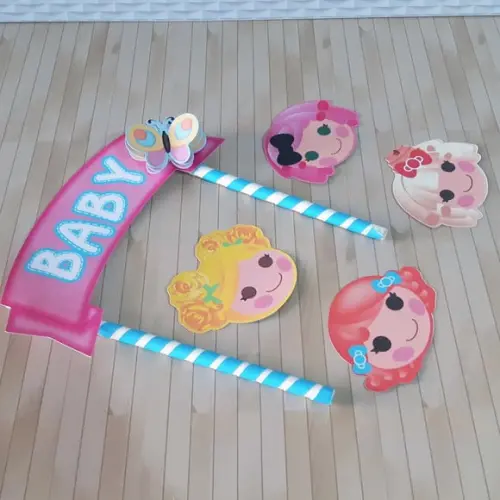 Topo de Bolo Lalaloopsy