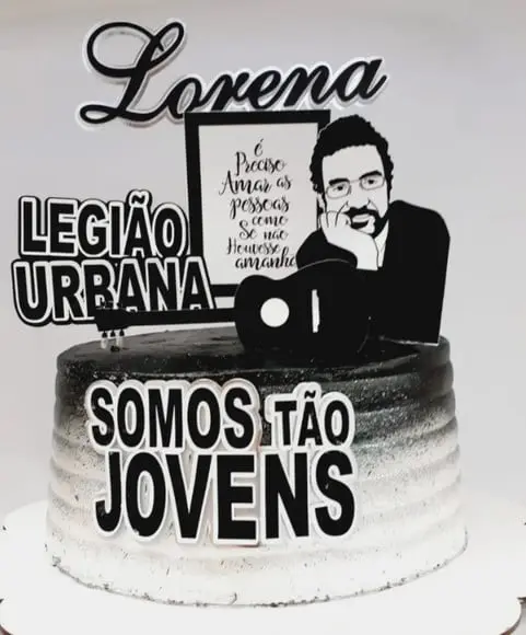 Topo de Bolo Legião Urbana