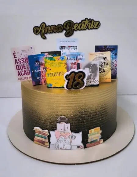 Topo de Bolo Livro