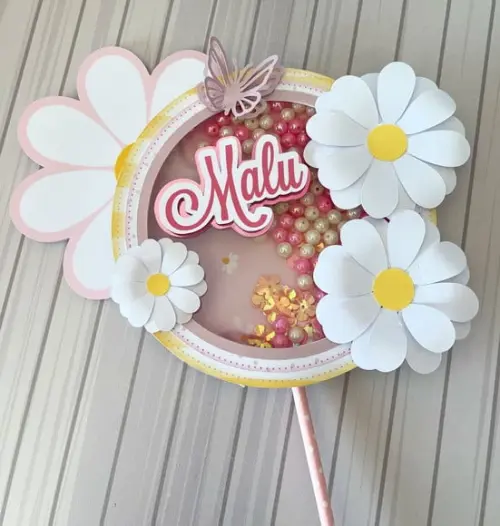 Topo de Bolo Margarida