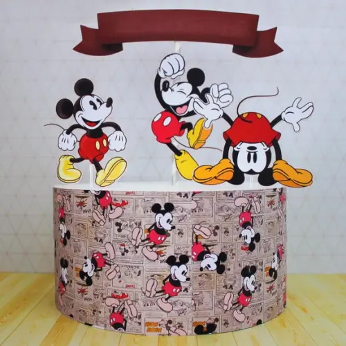 Topo de Bolo Mickey