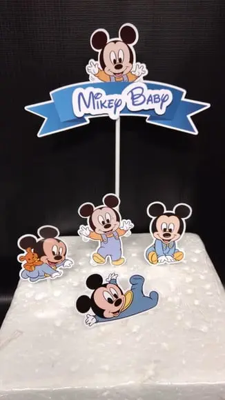 Topo de Bolo Mickey