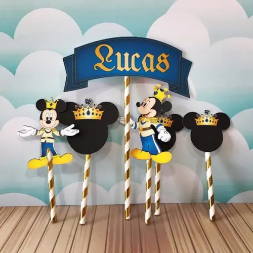Topo de Bolo Mickey
