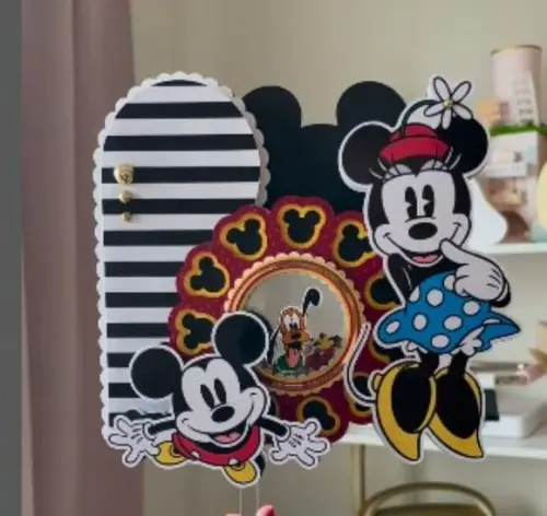 Topo de Bolo Minnie
