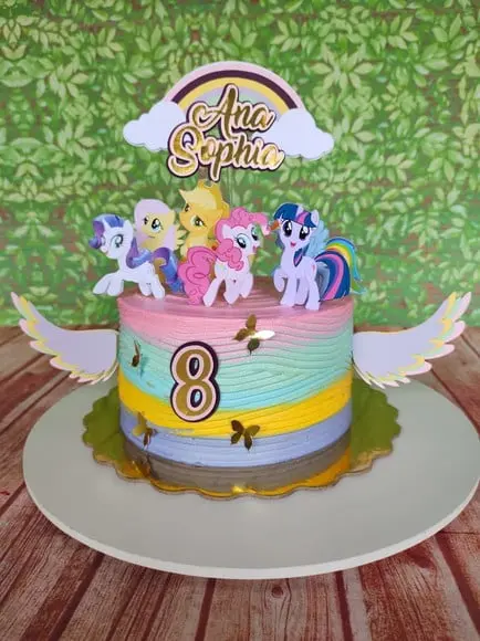 Topo de Bolo My Little Poney