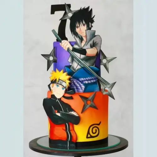 Topo de Bolo Naruto