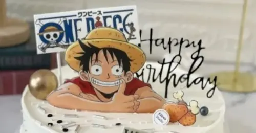 Topo de Bolo One Piece