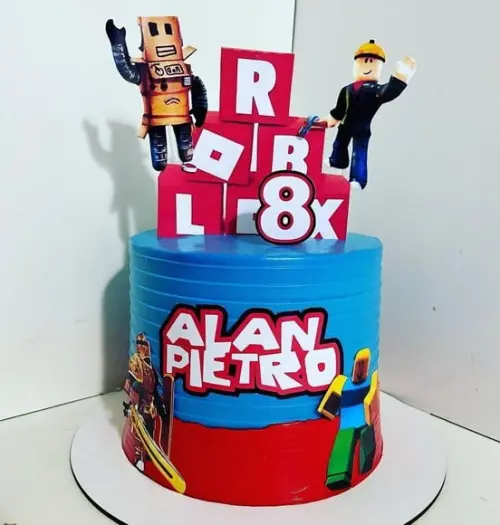 Topo de Bolo Roblox