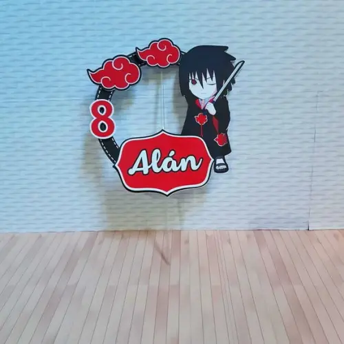 Topo de Bolo Sasuke