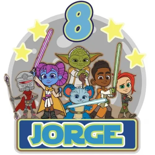Topo de Bolo Star Wars