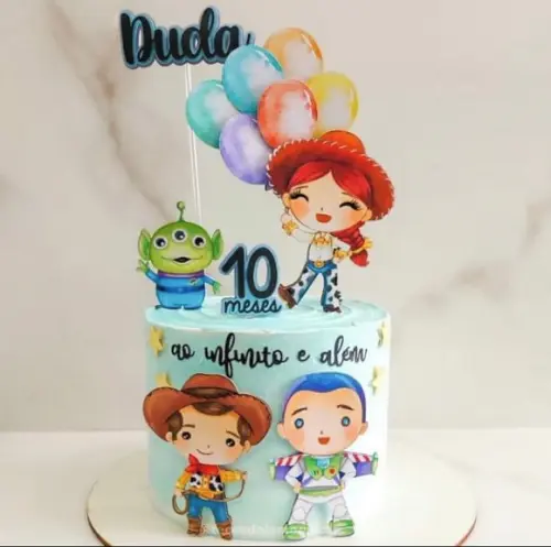 Topo de Bolo Toy Story