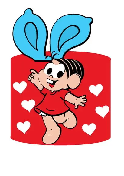 Topo de Bolo Turma da Monica