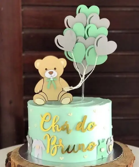 Topo de Bolo Ursinho