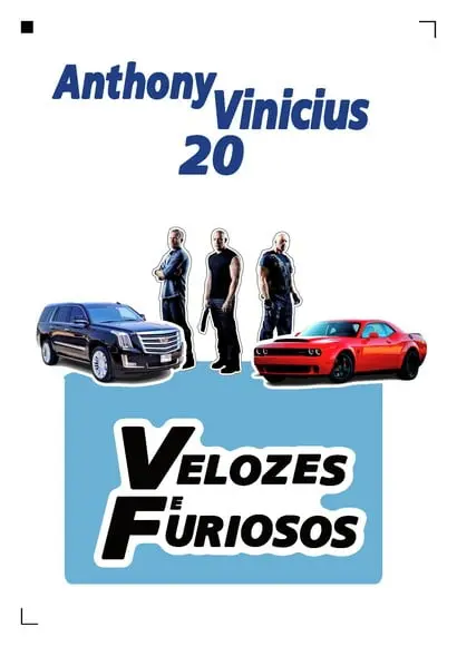 Topo de Bolo Velozes e Furiosos