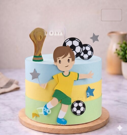 Arquivo de corte Topo de Bolo Copa do Mundo