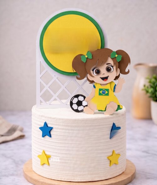 Arquivo de corte topo de bolo Copa do Mundo